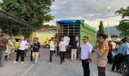 Pastikan Aman, Polresta Gorontalo Kota Kawal Pergeseran Kotak Suara Hasil Pleno Dari PPK ke Gudang Logistik KPU