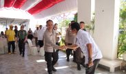 Pastikan Pleno KPU berjalan Aman, Kapolresta Gorontalo Kota Cek Kesiapan Personil Pengamanan