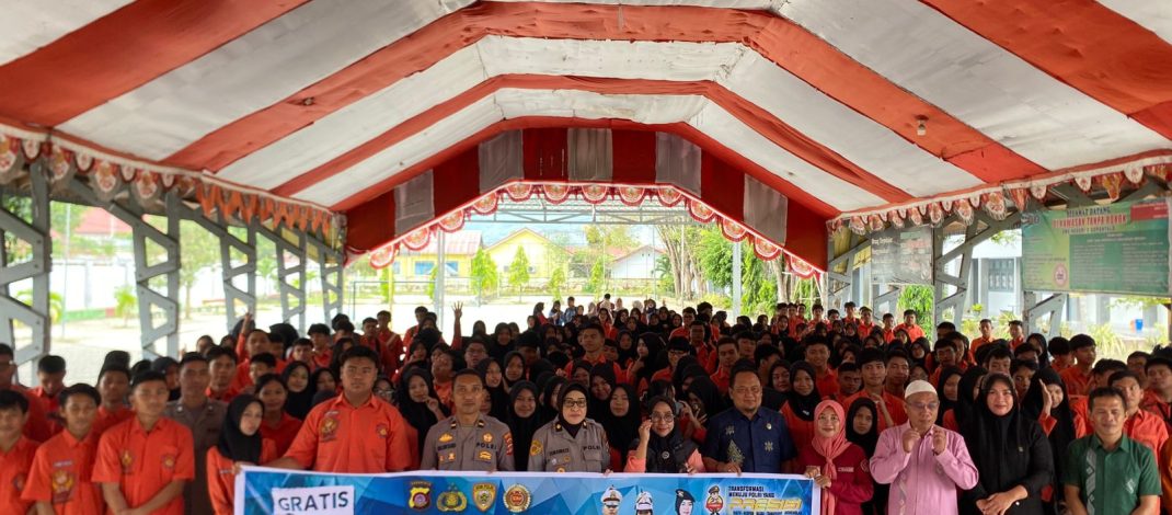 Jaring Animo Pelajar, Polresta Gorontalo Kota Gelar Sosialisasi Penerimaan Polri T.A. 2026 di SMAN 3