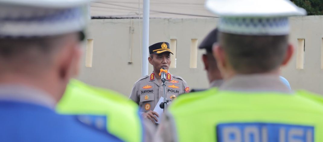 Apel Gelar Pasukan Operasi Ketupat Otanaha 2026: Polresta Gorontalo Kota Siagakan 337 Personel Gabungan Amankan Idul Fitri 1447 H