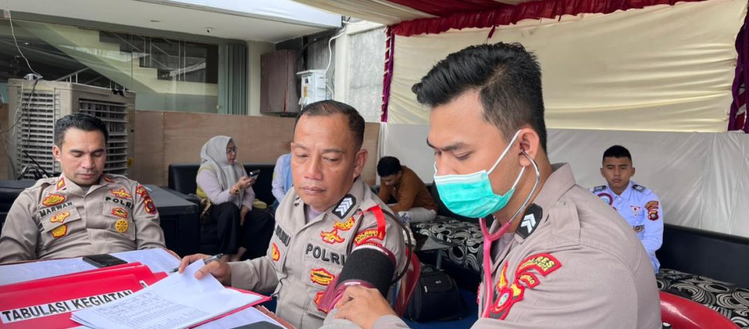 Pengecekan Tekanan Darah Personil Polresta Gorontalo Kota dalam Operasi Ketupat Otanaha 2026: Menjaga Kesehatan Personil, Menjamin Keamanan Masyarakat