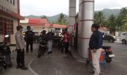 Pastikan Distribusi BBM Tepat Sasaran, Polsek Kota Barat Intensifkan Pengawasan di SPBU Raja Eyato