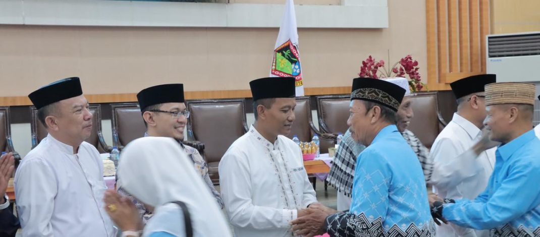 Kapolresta Gorontalo Kota Hadiri Doa Pemberangkatan 281 Jemaah Calon Haji Musim Haji 1447 H