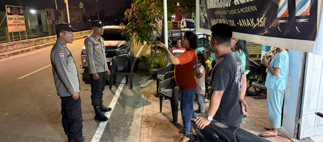 Tekan Penyakit Masyarakat, Polsek Kota Utara Intensifkan Patroli KRYD di Titik Rawan