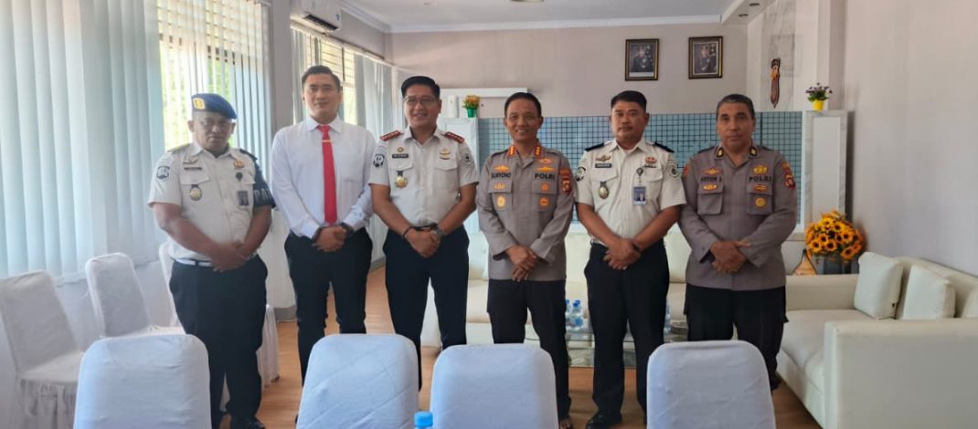 Perkuat Sinergitas Penegak Hukum, Kapolresta Gorontalo Kota Terima Kunjungan Kerja Kalapas Kelas II A