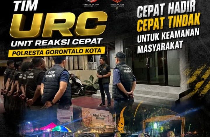 Antisipasi 3C, Tim URC Jatanras Polresta Gorontalo Kota Gencar Patroli Malam