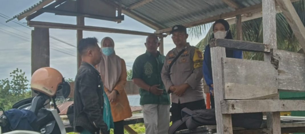 Sinergi Bhabinkamtibmas dan Puskesmas Hulonthalangi dalam Penanganan Warga Indikasi ODGJ di Kelurahan Donggala