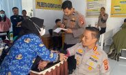 Sinergi dengan Puskesmas Hulonthalangi, Polresta Gorontalo Kota Gelar Cek Kesehatan Gratis untuk Personel dan Masyarakat