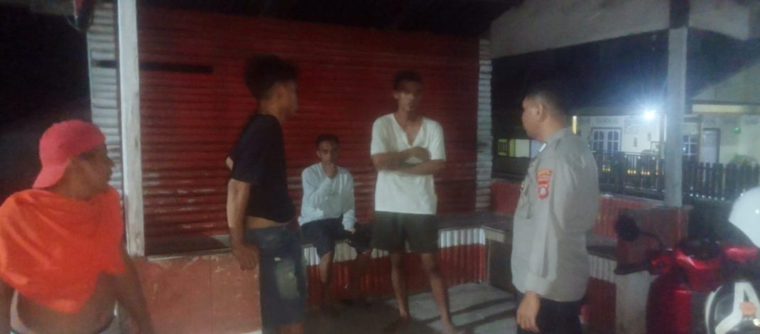Jaga Kondusifitas Wilayah, Polsek Kota Barat Gencar Laksanakan Patroli KRYD Sasar Penyakit Masyarakat