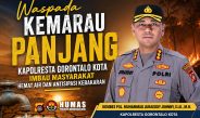 Waspada Kemarau Panjang, Kapolresta Gorontalo Kota Imbau Masyarakat Hemat Air dan Antisipasi Kebakaran