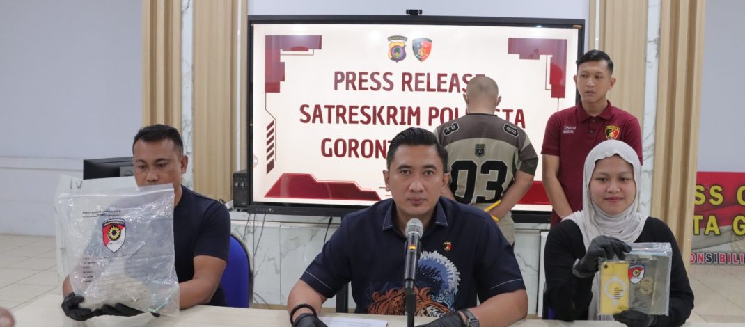 Team URC Polresta Gorontalo Kota Ringkus Pelajar Pelaku Pembobolan Konter HP, Modus Lempar Batu Pecahkan Kaca