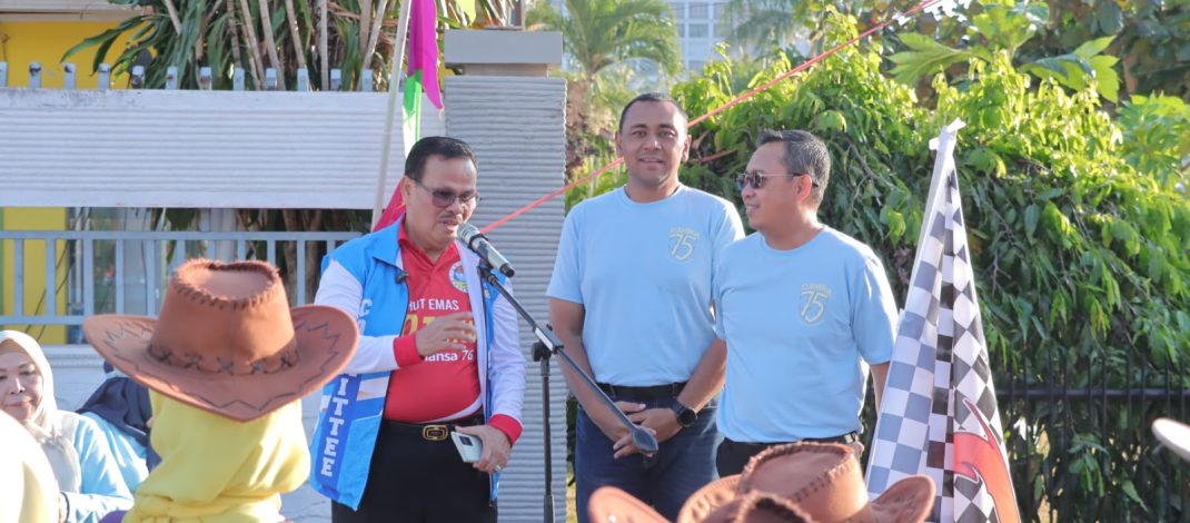 Kapolresta Gorontalo Kota Hadiri Semarak HUT Ke-75 SMAN 1 Gorontalo dan Peringatan Kemerdekaan RI Ke-81