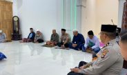 Safari Subuh di Masjid Al Jauhar: Kapolresta Gorontalo Kota Tekankan Pengawasan Anak dan Sosialisasikan Layanan 110