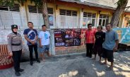 Lurah dan Bhabinkamtibmas Biawao Tertibkan Lorong Bluedevil dengan Spanduk Anti Miras dan Cegah Karhutla