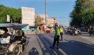 Hadir Lebih Awal, Satlantas Polresta Gorontalo Kota Gelar “Strong Point” Pagi Wujudkan Kamseltibcarlantas