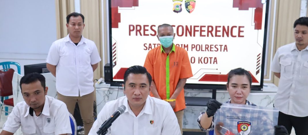 SATRESKRIM POLRESTA GORONTALO KOTA TETAPKAN TERSANGKA PELAKU PENCURIAN DENGAN KEKERASAN TERHADAP ANAK