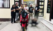 Respon Cepat, Team URC Polresta Gorontalo Kota Amankan Terduga Pelaku Curanmor di Dembe I
