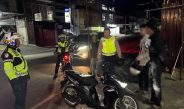 Polresta Gorontalo Kota Gelar Patroli Dini Hari di Bundaran Saronde, Antisipasi Balap Liar dan Jaga Kamseltibcarlantas