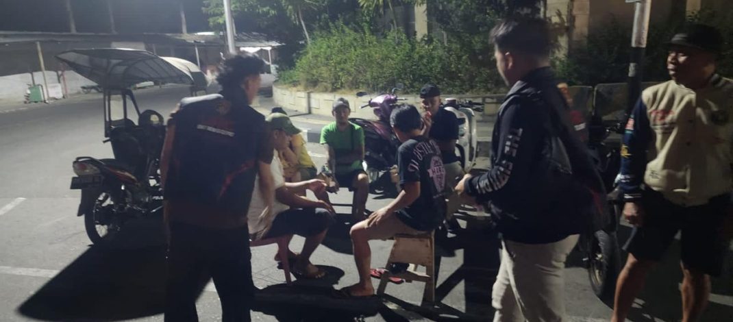 Malam Makin Larut, URC Polresta Gorontalo Kota Justru Bergerak Jaga Kamtibmas