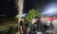 Cipta Kondisi Kamtibmas, Tim URC Polresta Gorontalo Kota Gencarkan Patroli Malam di Titik Kumpul Warga