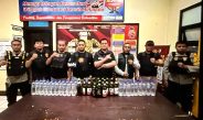 Patroli KRYD Polsek Kota Utara Sita Puluhan Botol Miras Berbagai Jenis dari Dua Lokasi