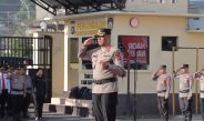 PERINGATI HAORNAS TAHUN 2026, POLRESTA GORONTALO KOTA GELAR UPACARA BENDERA GUNA TINGKATKAN KESIAPAN FISIK DAN SPORTIVITAS PERSONEL