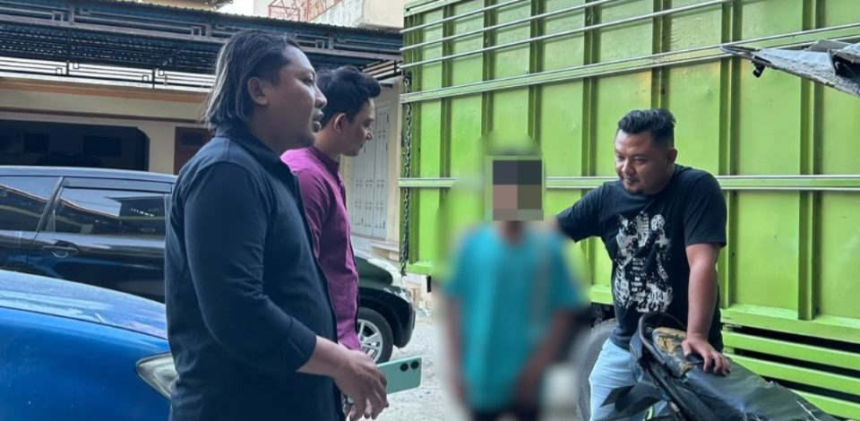 Tim URC Resmob Polresta Gorontalo Kota Amankan Terduga Pelaku Pencurian Handphone di Kelurahan Moodu