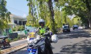 Sat Lantas Polresta Gorontalo Kota Kawal Aksi Penyampaian Aspirasi, Pastikan Kegiatan Berjalan Tertib dan Teratur