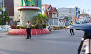 Kapolresta Gorontalo Kota Bersama PJU Turun Langsung Lakukan Pengaturan Lalu Lintas Pagi di Bundaran HI